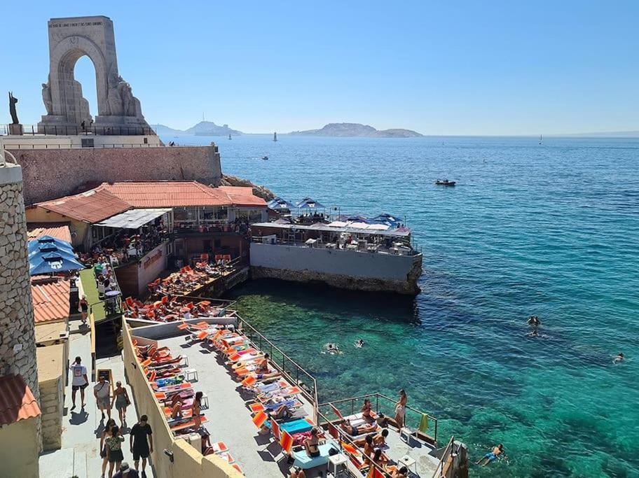 Grand Large Sur La Corniche Marseille Par Conciergerie By Sam Apartment Ngoại thất bức ảnh