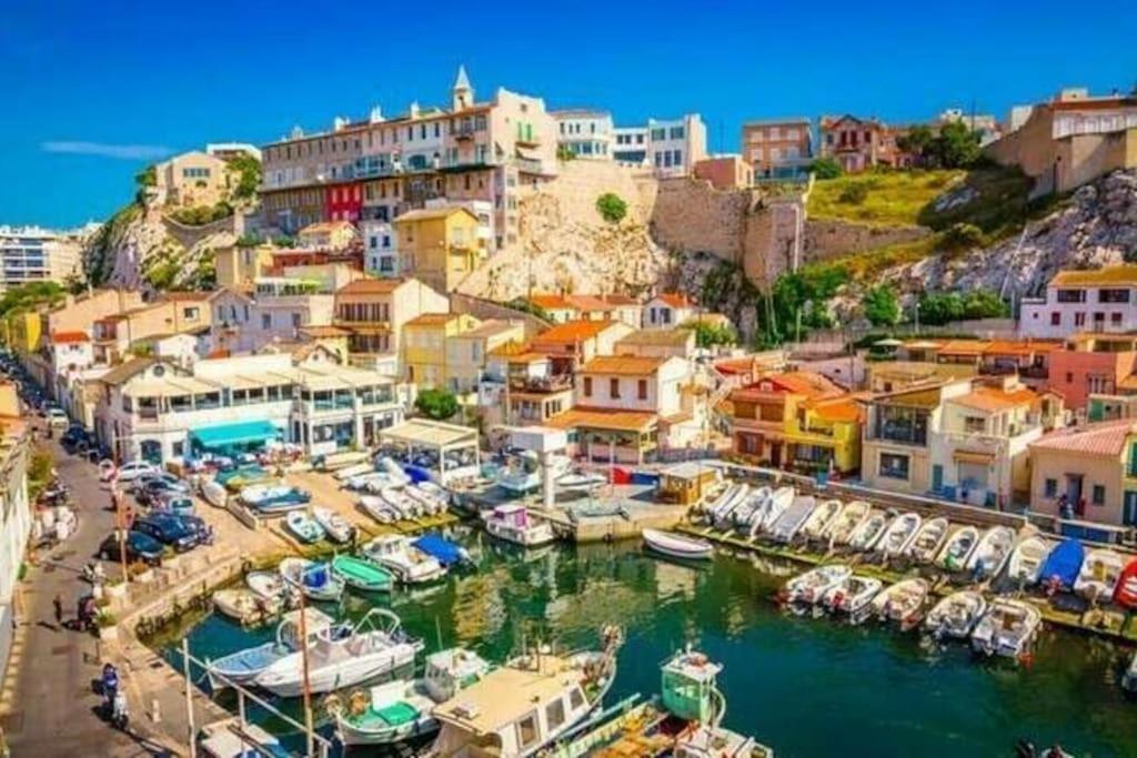 Grand Large Sur La Corniche Marseille Par Conciergerie By Sam Apartment Ngoại thất bức ảnh
